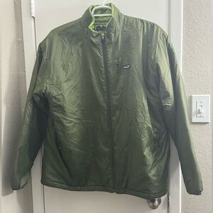 Patagonia Green Insulated Drawstring Long Sleeve Jacket Men’s Size X-Large